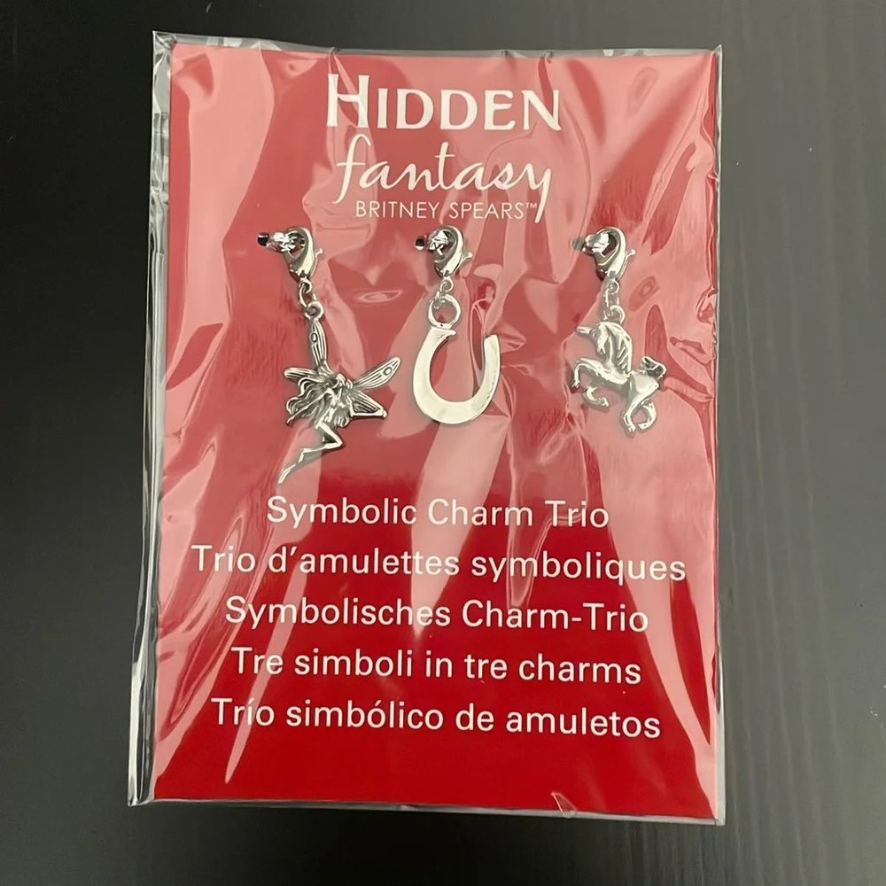 Britney Spears hidden Fantasy charms